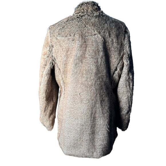 Chico’s reversible paisley faux fur water resistant jacket size large - Picture 8 of 12